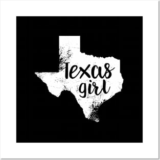 Texas Distressed Lone Star Home State Love Tx Posters and Art